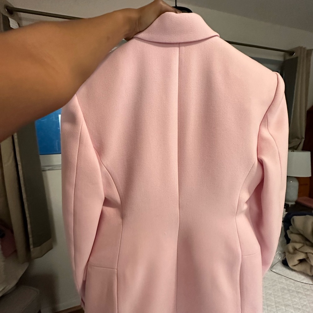 Wardrobe NYC Pink Double-Breasted Blazer - Picture 8 of 8
